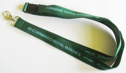 40 COMMANDO ROYAL MARINES NECK LANYARD