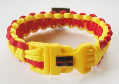 43 COMMANDO FLEET PROTECTION GROUP FPG ROYAL MARINES SHEILD or DAGGER  FLASH  PARACORD WRISTBAND - Image 3