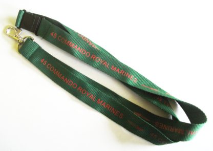 45 COMMANDO ROYAL MARINES NECK LANYARD