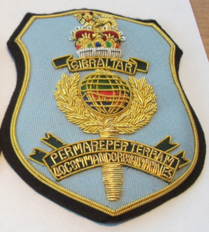 40 COMMANDO ROYAL MARINES BLAZER BADGE PADDED OR UNPADDED PERFECT QUALITY 2 VARIATIONS - Image 2