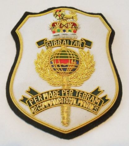 42 COMMANDO ROYAL MARINES BLAZER BADGE PADDED OR UNPADDED HANDMADE QUALITY 2 VARIATIONS - Image 2