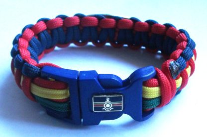 ROYAL MARINES BOOTNECK PARACORD WRISTBAND WITH BADGES WEAR YOUR BADGE WITH PRIDE - Image 2