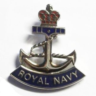 Royal Navy Anchor Lapel Pin