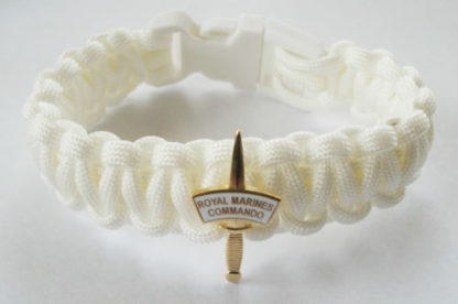 42 COMMANDO DAGGER ROYAL MARINES PARACORD WRISTBAND