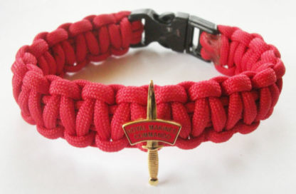 45 COMMANDO DAGGER ROYAL MARINES PARACORD WRISTBAND