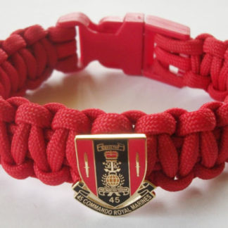 45 COMMANDO SHEILD ROYAL MARINES PARACORD