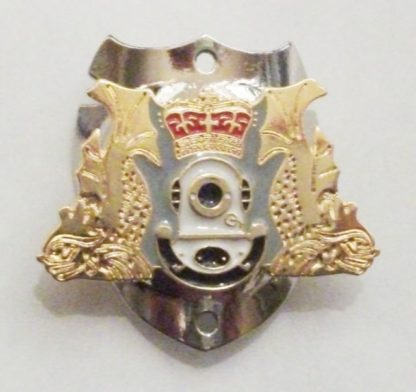 Royal Navy Divers Lapel Pin Walking Stick Mount