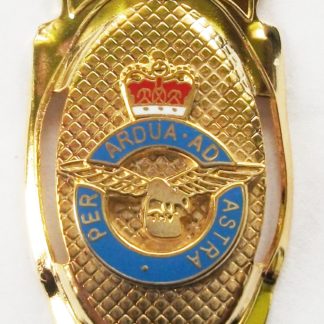 ROYAL AIR FORCE CUT OUT LAPEL PIN OR WALKING STICK MOUNT 2 VERSIONS QUALITY ITEM - Walking Stick Mount