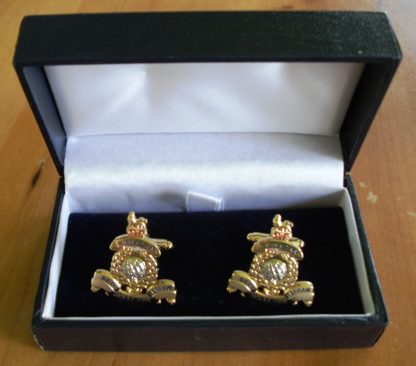 ROYAL MARINE GLOBE AND LAUREL TIE PIN or SLIDE AND CUFFLINKS IN PRESENTATION BOX 3 VARIATION QUALITY ITEM - Image 3