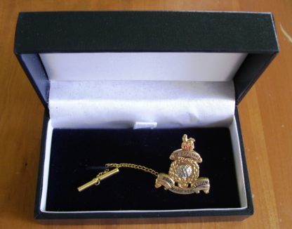 ROYAL MARINE GLOBE AND LAUREL TIE PIN or SLIDE AND CUFFLINKS IN PRESENTATION BOX 3 VARIATION QUALITY ITEM - Image 4