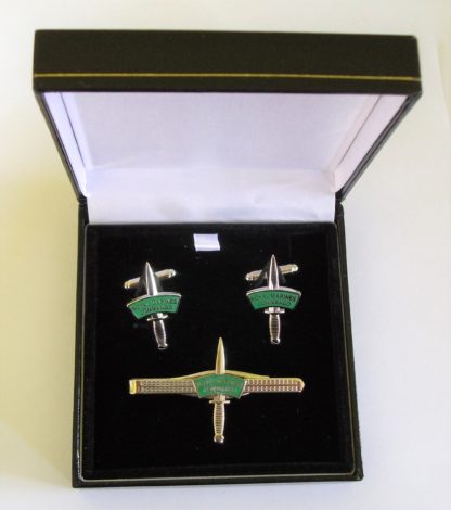 ROYAL MARINES COMMANDO SPECIAL EDITION DAGGER TIE SLIDE AND CUFFLINKS IN PRESENTATION BOX 3 VARIATIONS QUALITY - Image 4