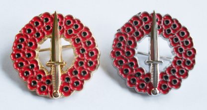 COMMANDO DAGGER POPPY WREATH