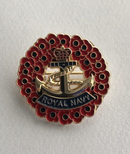 ROYAL NAVY POPPY WREATH