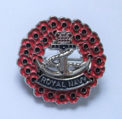 Royal Navy Poppy Wreath