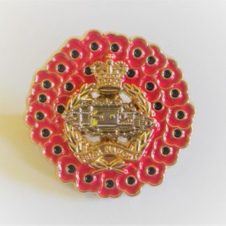 ROYAL TANK REGIMENT POPPY WREATH
