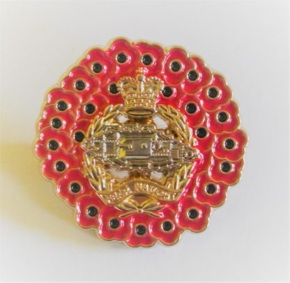 ROYAL TANK REGIMENT POPPY WREATH