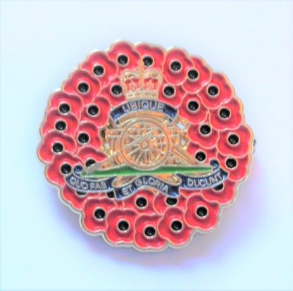 royal artillery poppy wreath