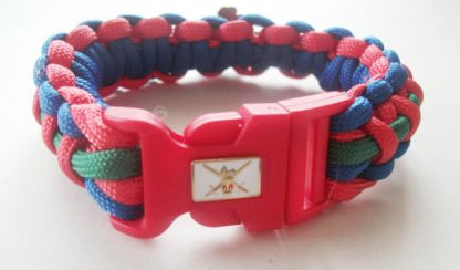 ROYAL WELSH REGIMENT PARACORD WRISTBAND BRITISH ARMY QUALITY HANDMADE AND UNIQUE - Image 2