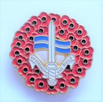 POPPY WREATH ROYAL MARINES SBS