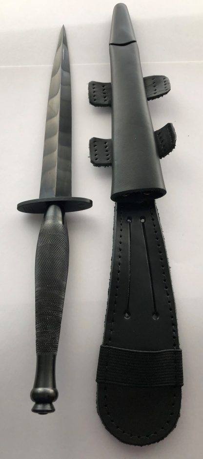 Fairbairn Sykes Commando Fighting Knife 2nd Pattern Carbon Black or Bright Blade - Image 5