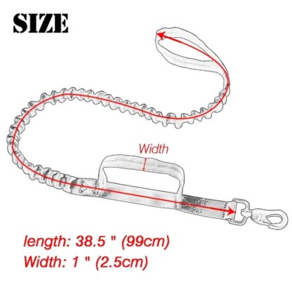 Military Dog Leads Nylon Tactical No Pull Bungee Great Product Quality - Image 5