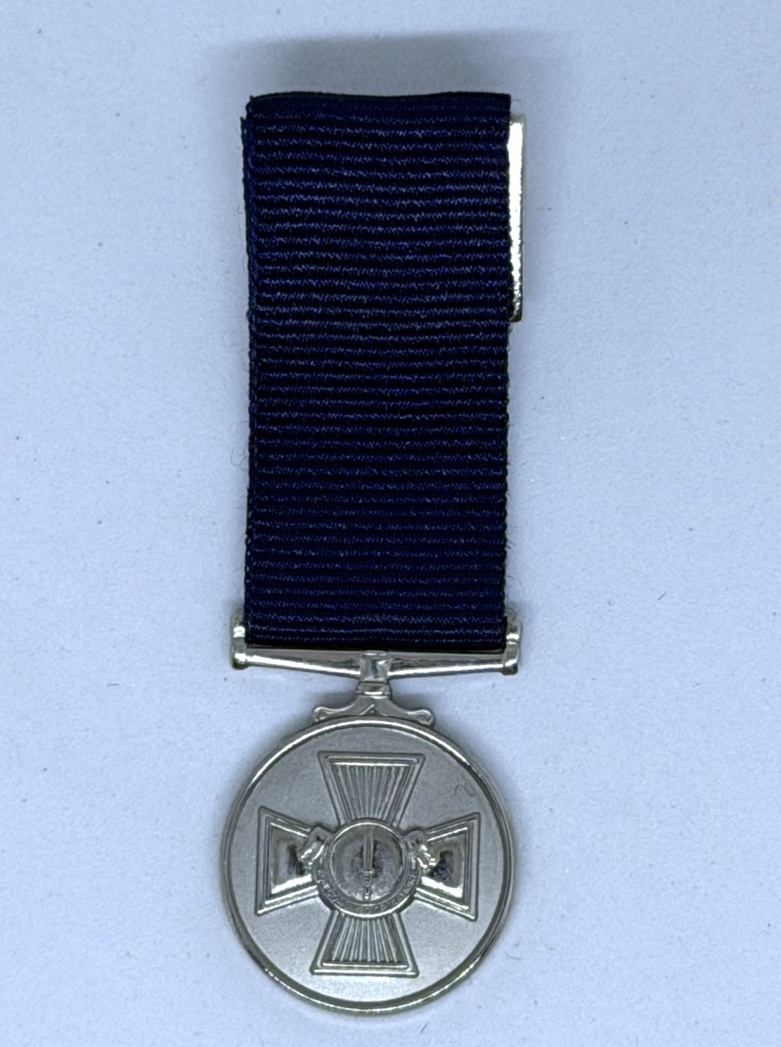 Combined Operations Medal with navy blue ribbon