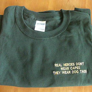 ROYAL MARINES / ARMY REAL HEROES DON'T WEAR CAPES