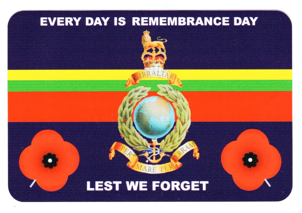 Royal Marines car bumper stickers with various military slogans