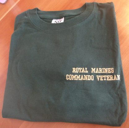 ROYAL MARINES COMMANDO VETERAN T SHIRT