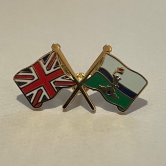 Royal Signals and Union Flag Lapel Pin