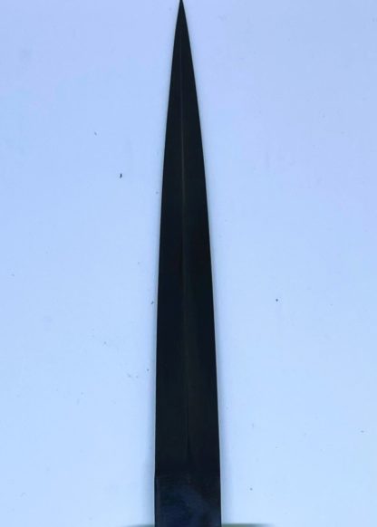 Fairbairn Sykes Commando Fighting Knife 1st Pattern Carbon Black with Bright or Black Blade High Quality Workmanship - Image 7