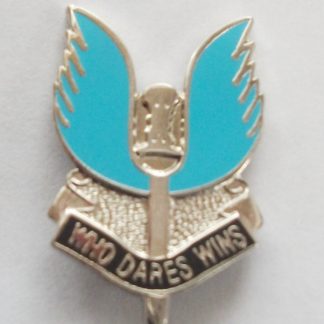 SAS SPECIAL AIR SERVICE LAPEL PIN OR WALKING STICK MOUNT