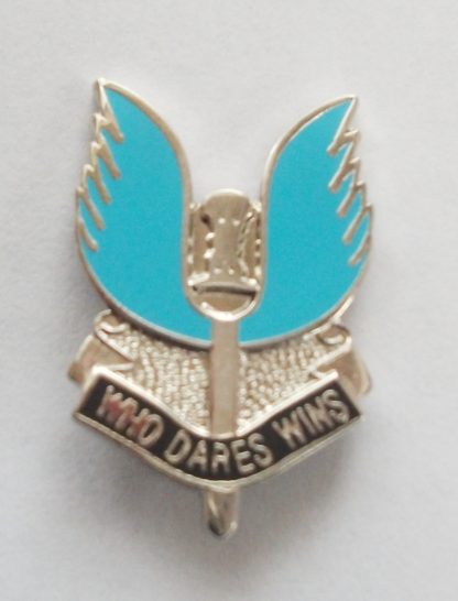 SAS SPECIAL AIR SERVICE LAPEL PIN OR WALKING STICK MOUNT