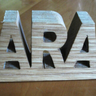 PARACHUTE REGIMENT PARAS SCROLLSAW HARDWOOD DESK ORNAMENT