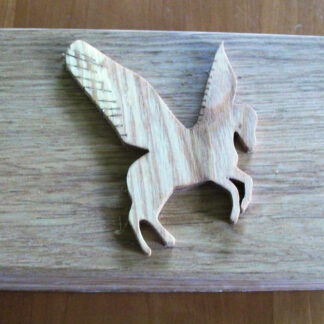 PARACHUTE REGIMENT AIRBORNE PEGASUS CUFFLINKS AND MEDALS BOX