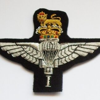1st Parachute Regiment Military Blazer Badge Wire Bullion Badge Hand Embroider