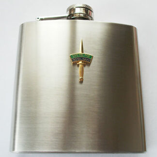 COMMANDO HELICOPTER FORCE ROYAL NAVY DAGGER HIP FLASK
