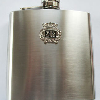 MERCHANT NAVY HIP FLASK