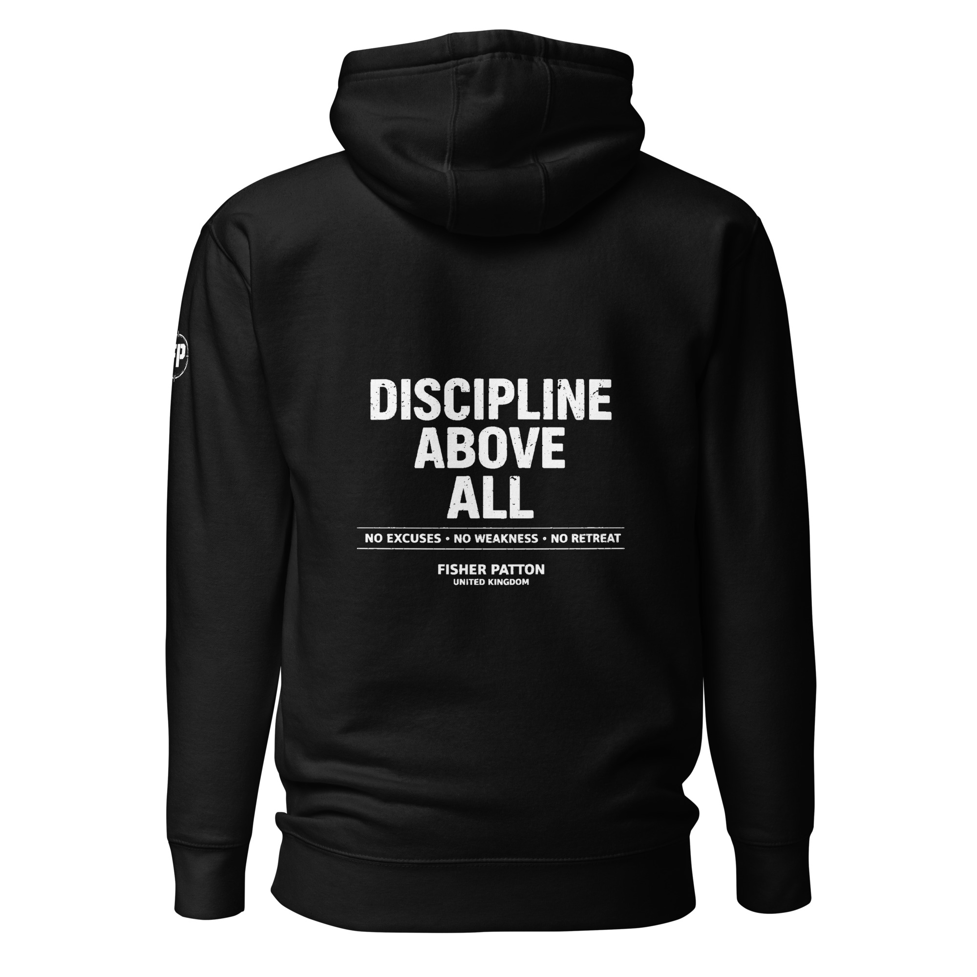 Discipline Above All Hoodie Back Print