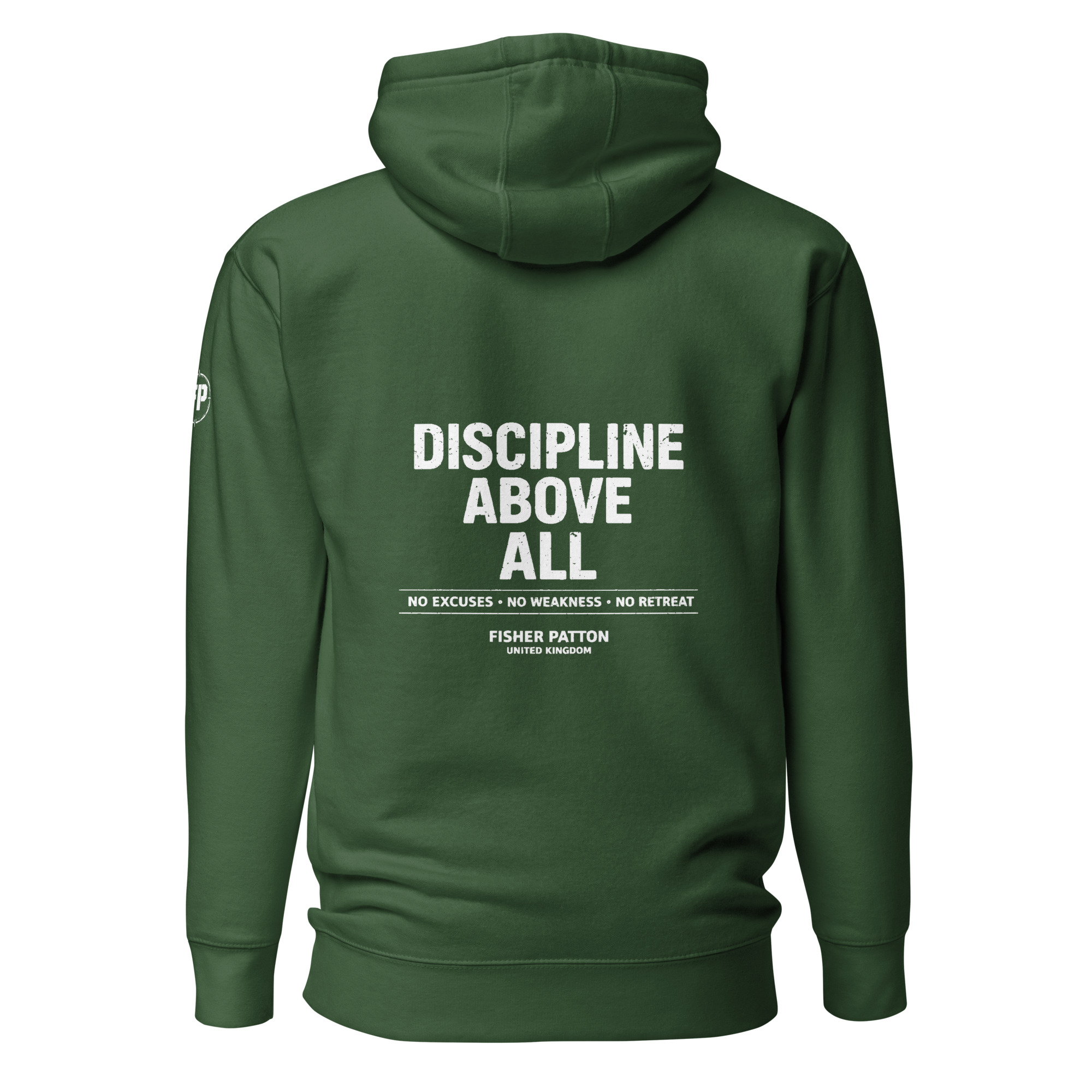 Discipline Above All Hoodie Back Print