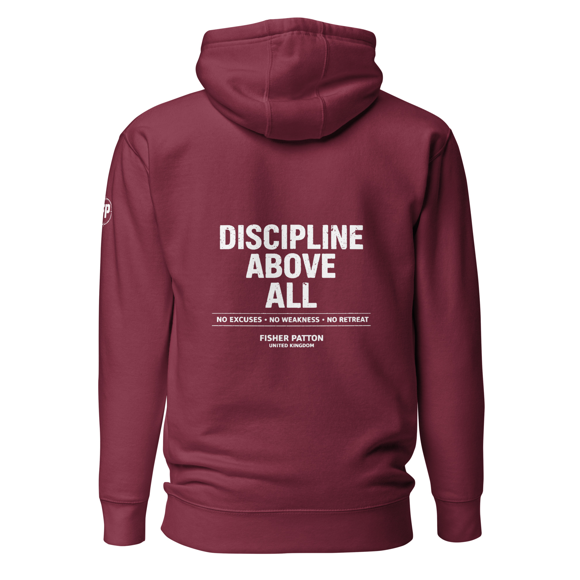 Discipline Above All Hoodie Back Print