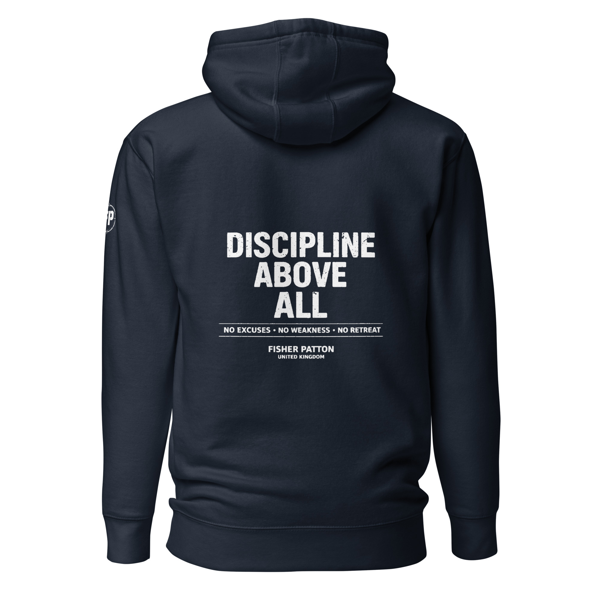 Discipline Above All Hoodie Back Print