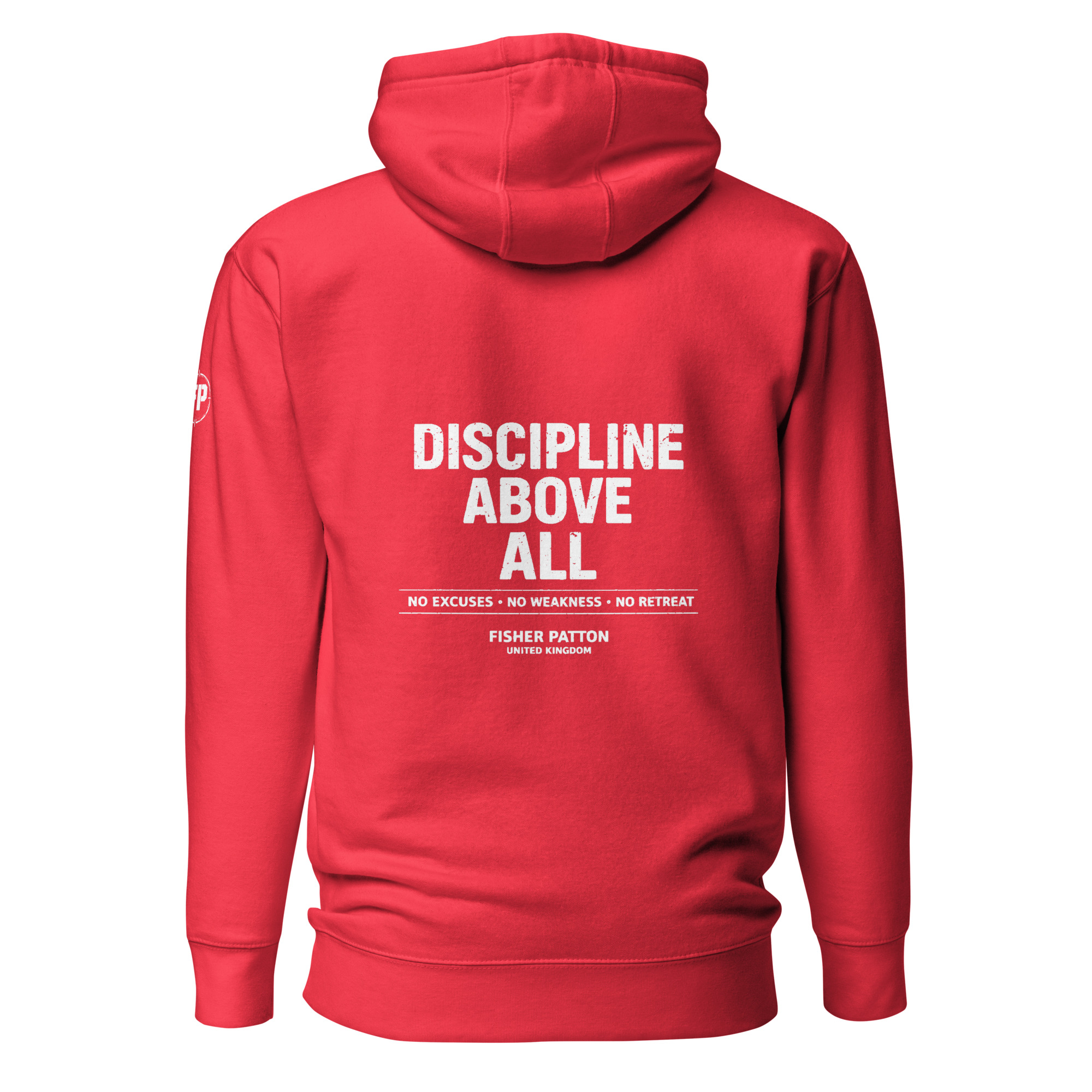Discipline Above All Hoodie Back Print