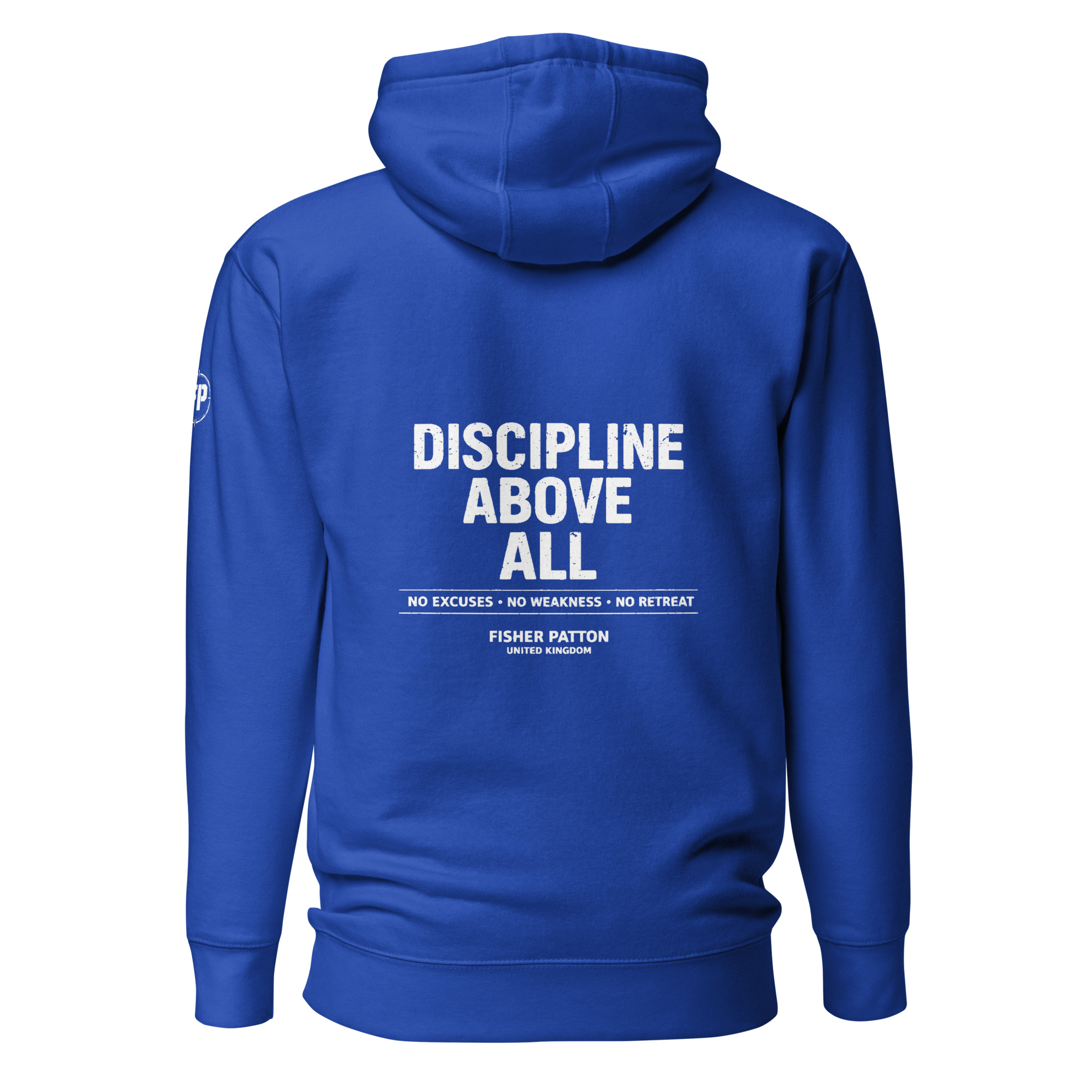 Discipline Above All Hoodie Back Print