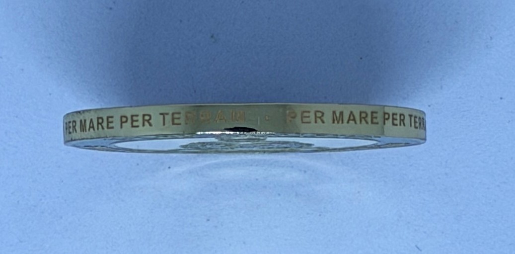 Royal Marines Saving the Nation Since 1664 Challenge Coin